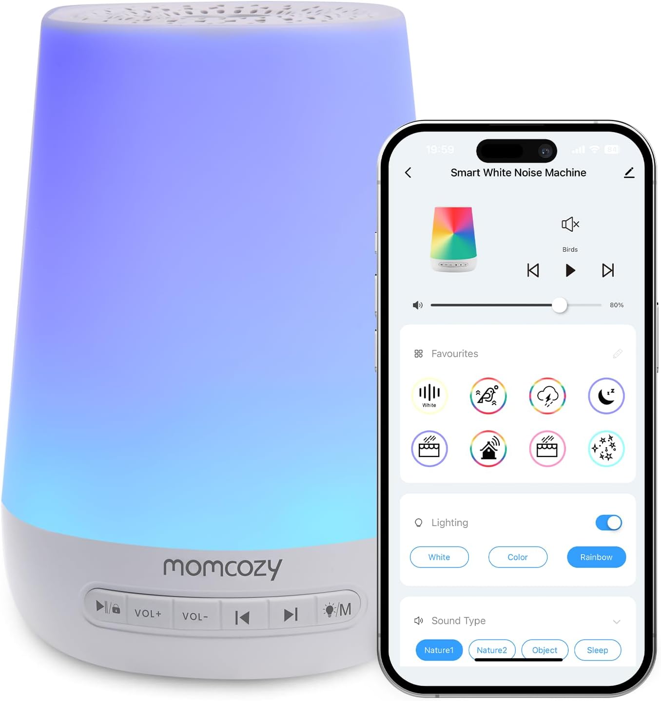 Momcozy Baby White Noise Machine