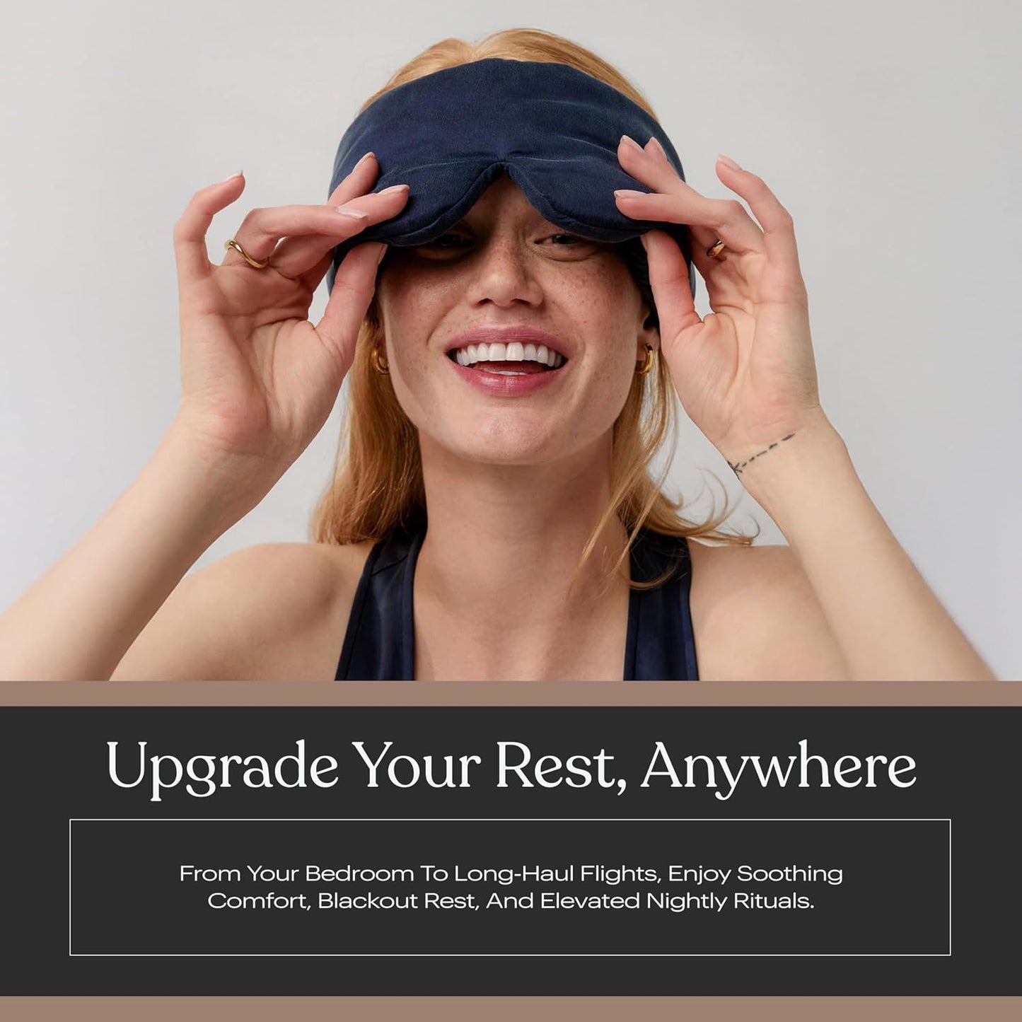 Lunya Weighted Silk Sleep Mask